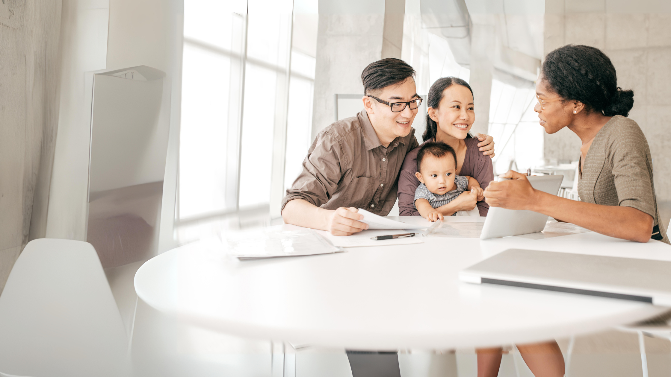 family meeting with debt collector